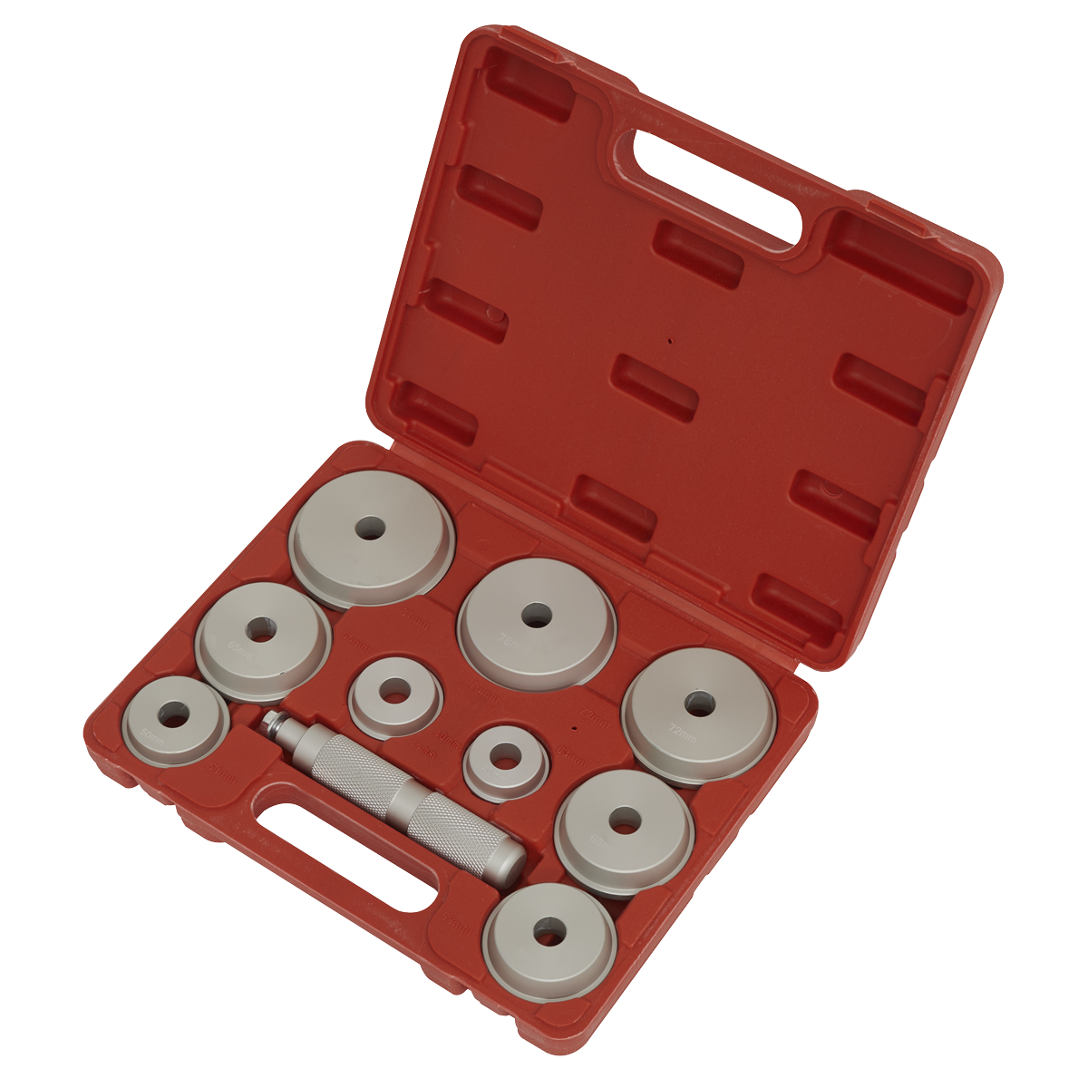 Sealey 10pc Aluminium Bearing Race & Seal Driver Set VS703