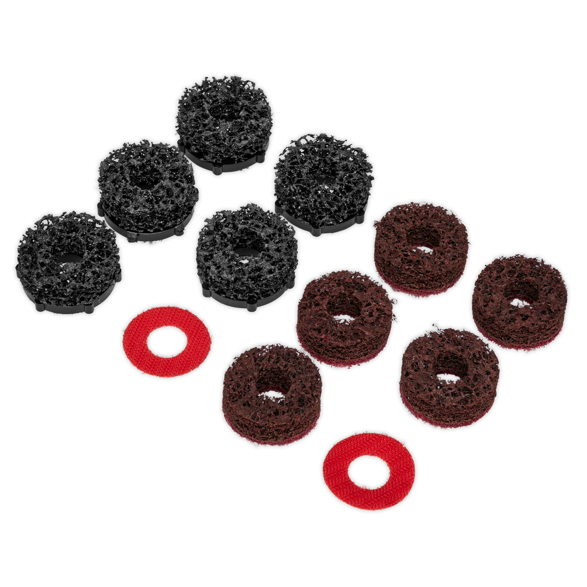 Sealey Stud Hub Cleaner Pads for VS8002 Pack of 12 VS8002A