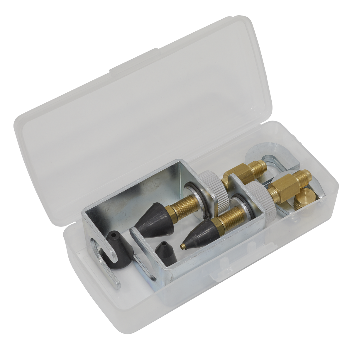 Sealey 13pc Air Conditioning Pressure Test Connector Kit VSAC135