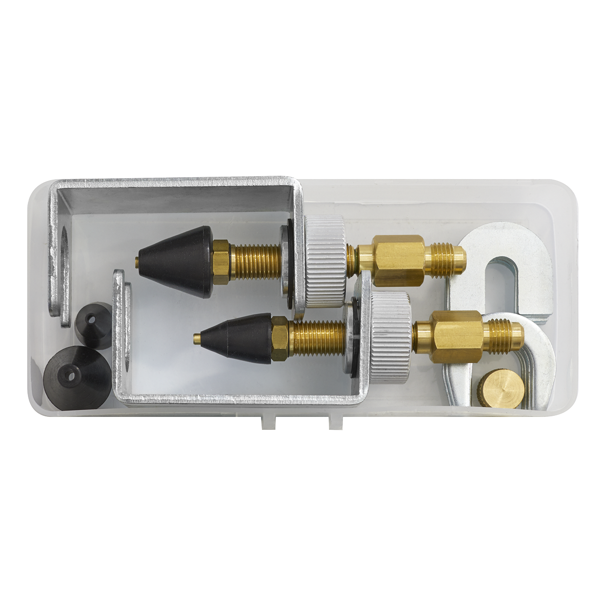 Sealey 13pc Air Conditioning Pressure Test Connector Kit VSAC135