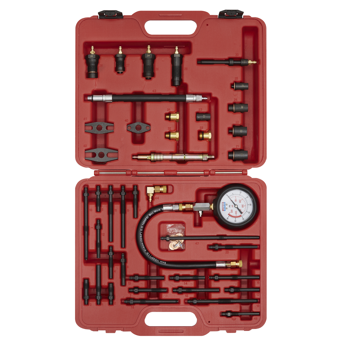 Sealey Master Compression Test Kit - Diesel & Petrol VSE3155