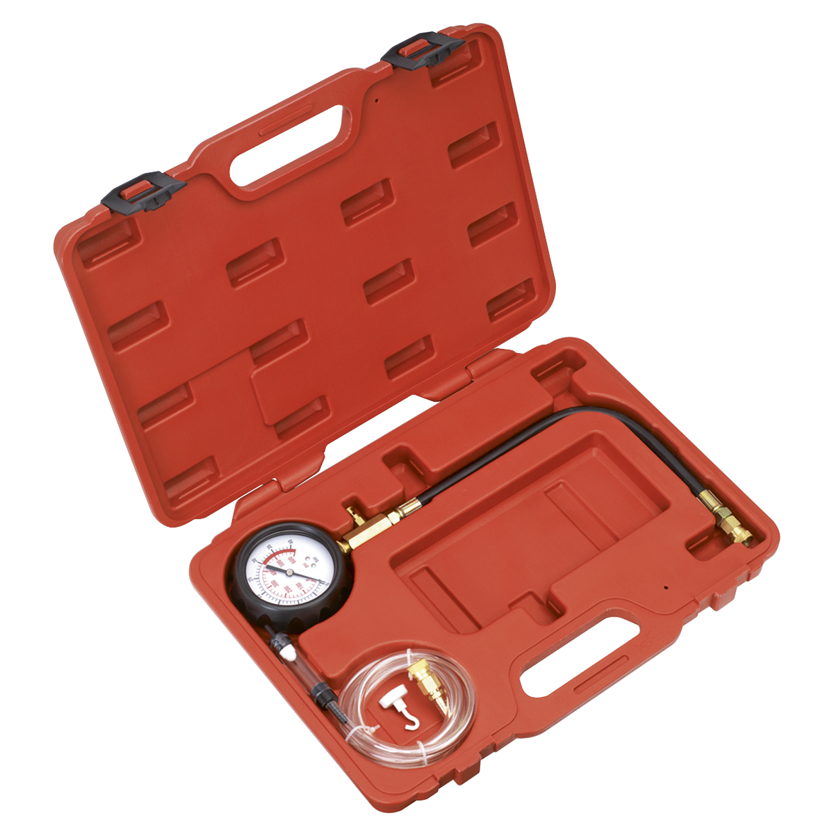 Sealey Diesel Compression Gauge, Hose & TDC Base Kit VSE3157