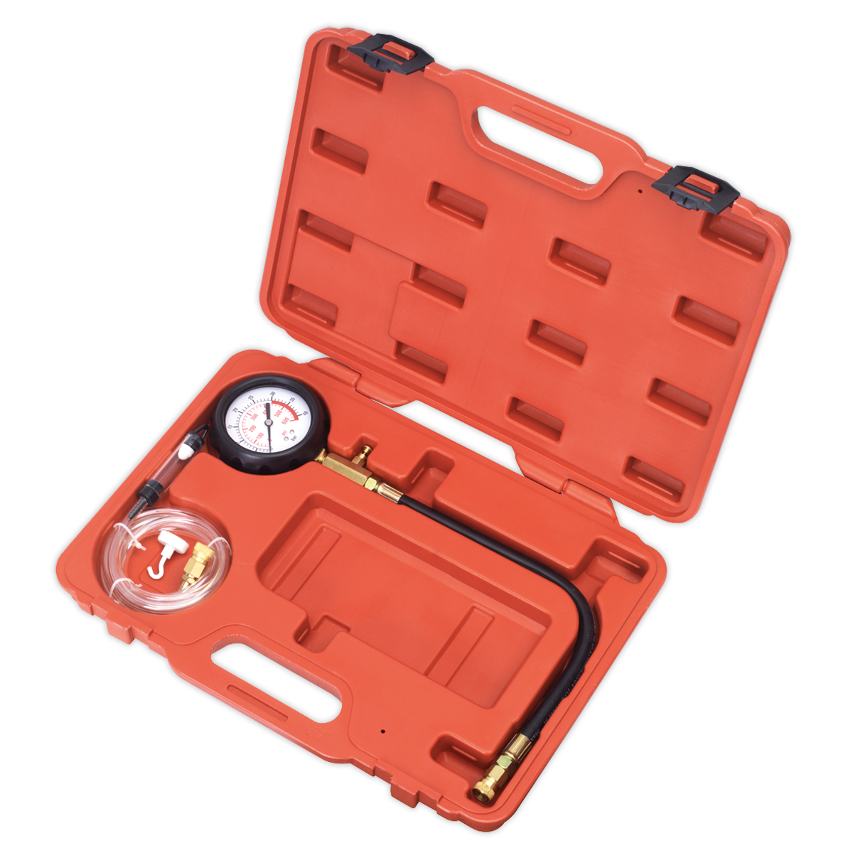 Sealey Diesel Compression Gauge, Hose & TDC Base Kit VSE3157