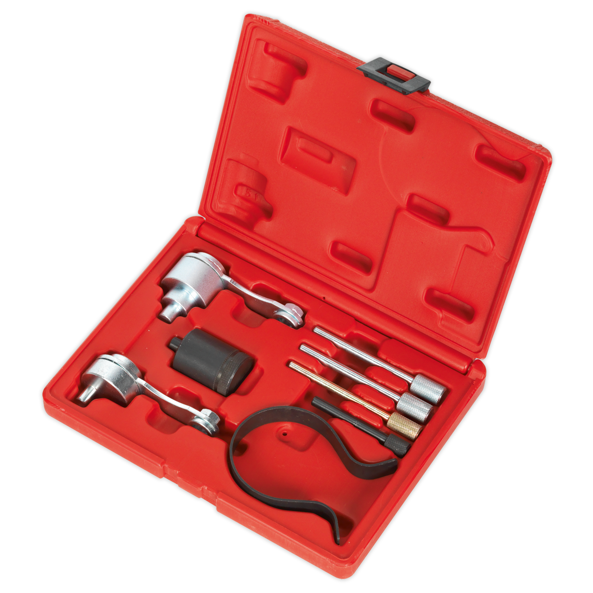 Sealey Diesel Engine Timing Tool Kit - for Citroen, Jaguar, Land Rover, Peugeot 2.7D, 3.0D - Belt Drive VSE5000A