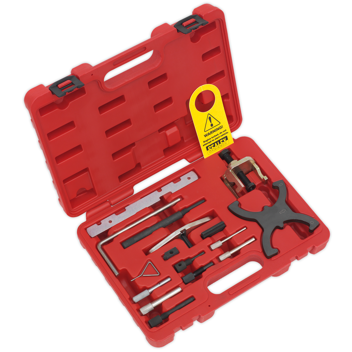 Sealey Diesel/Petrol Engine Timing Tool Combination Kit - for Ford, PSA - Belt/Chain Drive VSE5042A
