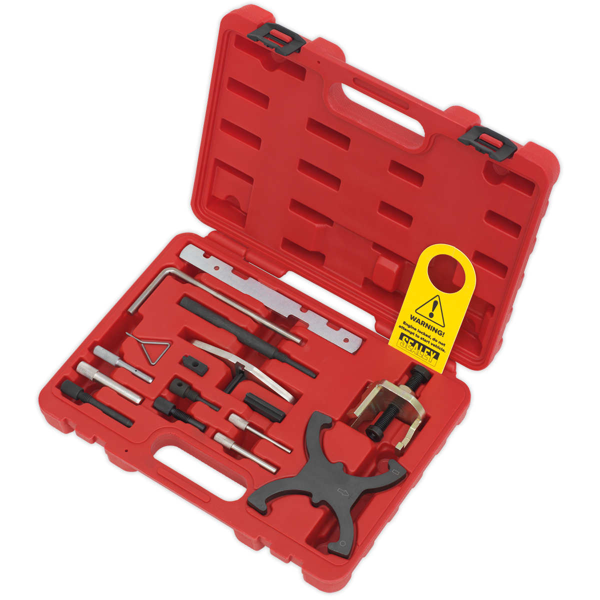 Sealey Diesel/Petrol Engine Timing Tool Combination Kit - for Ford, PSA - Belt/Chain Drive VSE5042A