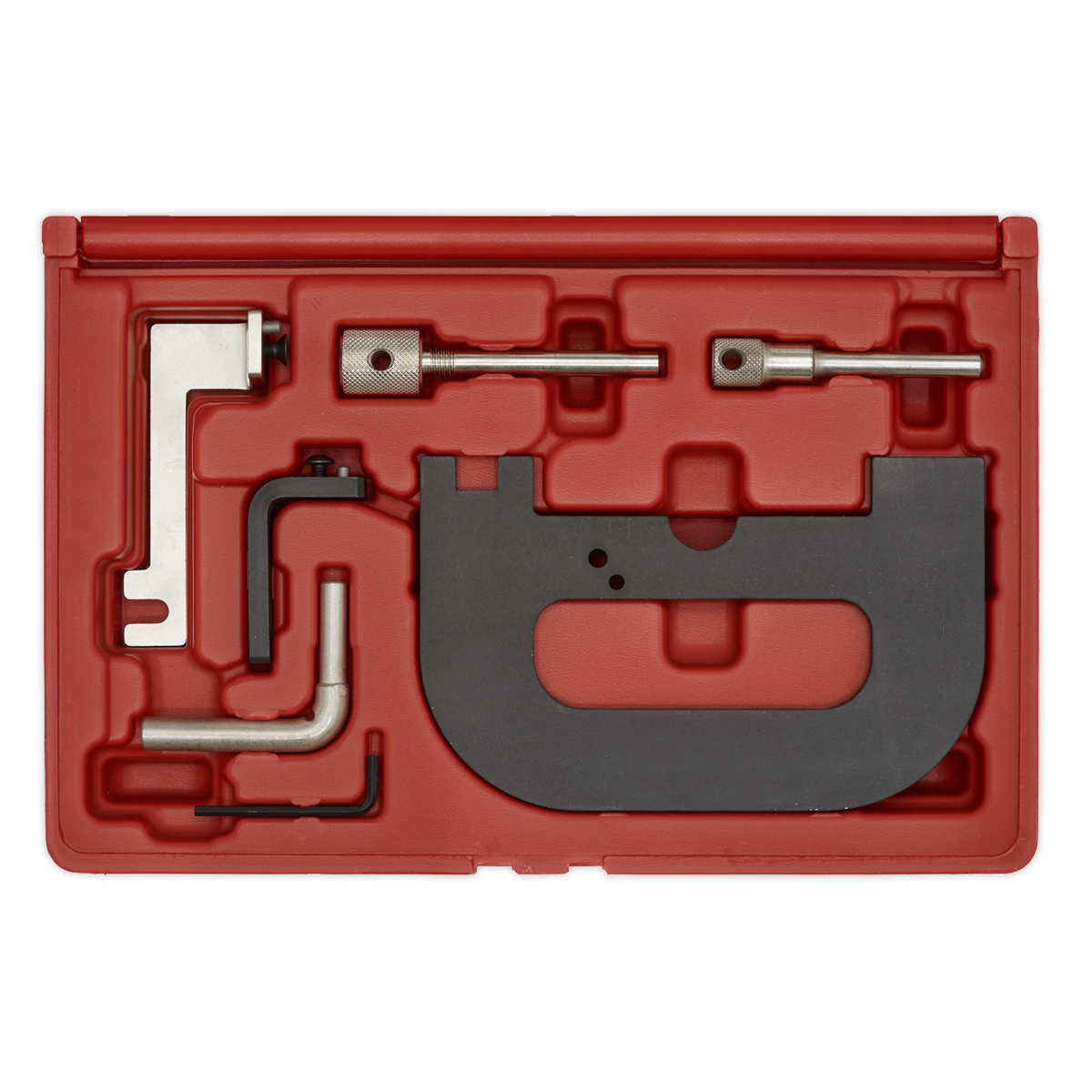 Sealey Petrol Engine Timing Tool Kit - for Renault, Nissan, GM, Dacia 1.4, 1.6, 1.8, 2.0 K4J/K4M/F4P/F4R(t) - Belt Drive VSE5071A