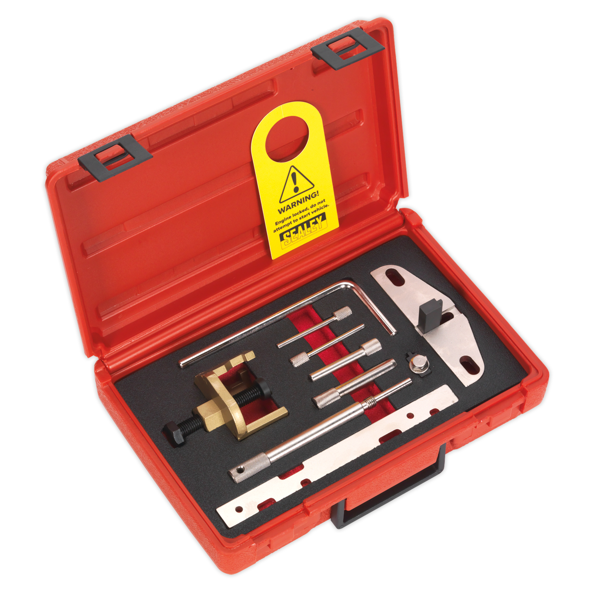 Sealey Diesel Engine Timing Tool Kit - for Ford, Mazda, PSA 1.4, 1.5, 1.6, 1.8, 2.0 TDCi/HDi - Belt Drive VSE5941