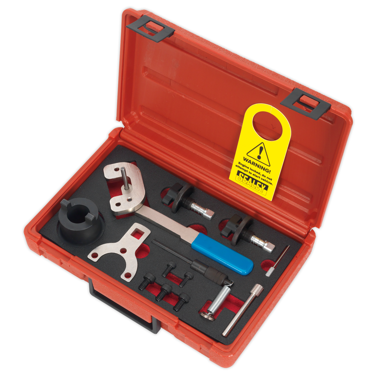 Sealey Diesel Engine Timing Tool Kit - for Alfa Romeo, Ford, PSA, Suzuki, GM 1.3D 16v - Chain Drive VSE6191