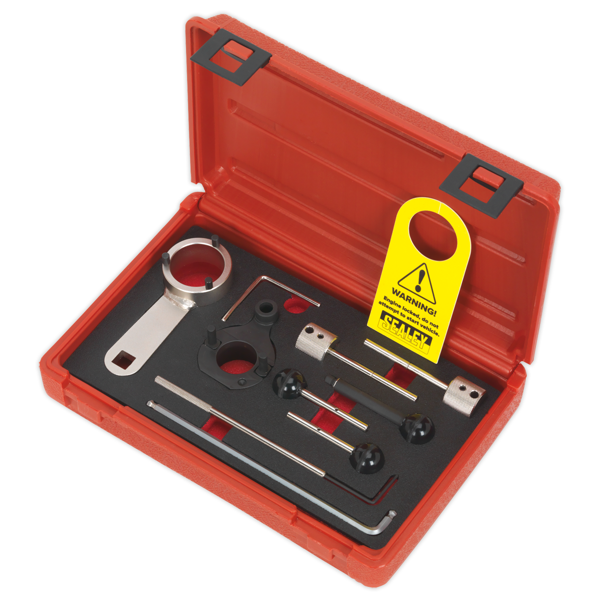 Sealey Timing Tool Kit - for VAG 1.4D, 1.6D, 2.0D Common Rail - Belt Drive VSE6281