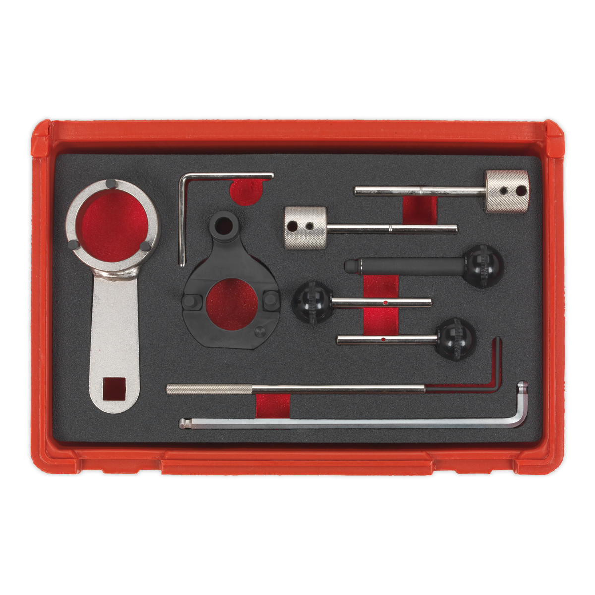 Sealey Timing Tool Kit - for VAG 1.4D, 1.6D, 2.0D Common Rail - Belt Drive VSE6281