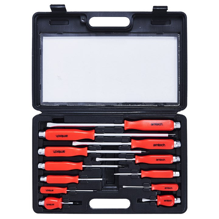 Amtech 12 Piece mechanic's screwdriver set W5600