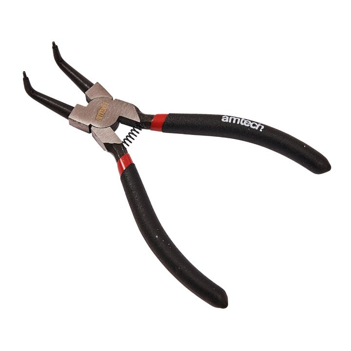 Amtech 150mm (6") Circlip plier - internal bent W5950
