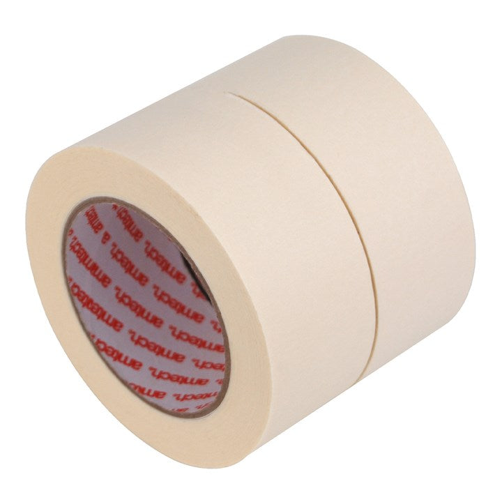 Amtech Twin pack of masking tape (50m x 48mm) W8206