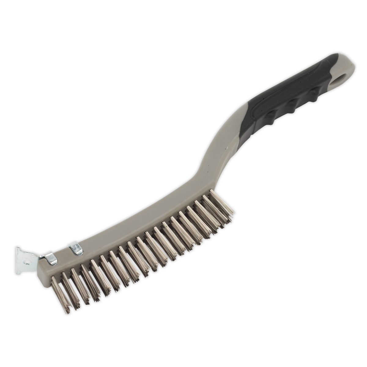 Sealey Wire Brush with Stainless Steel Fill & Scraper WB105