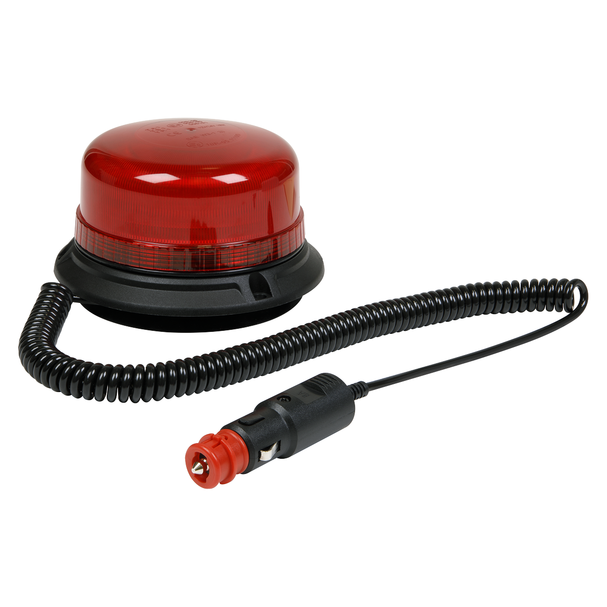 Sealey 12V/24V SMD LED Warning Beacon with Magnetic Fixing - Red WB954LEDR