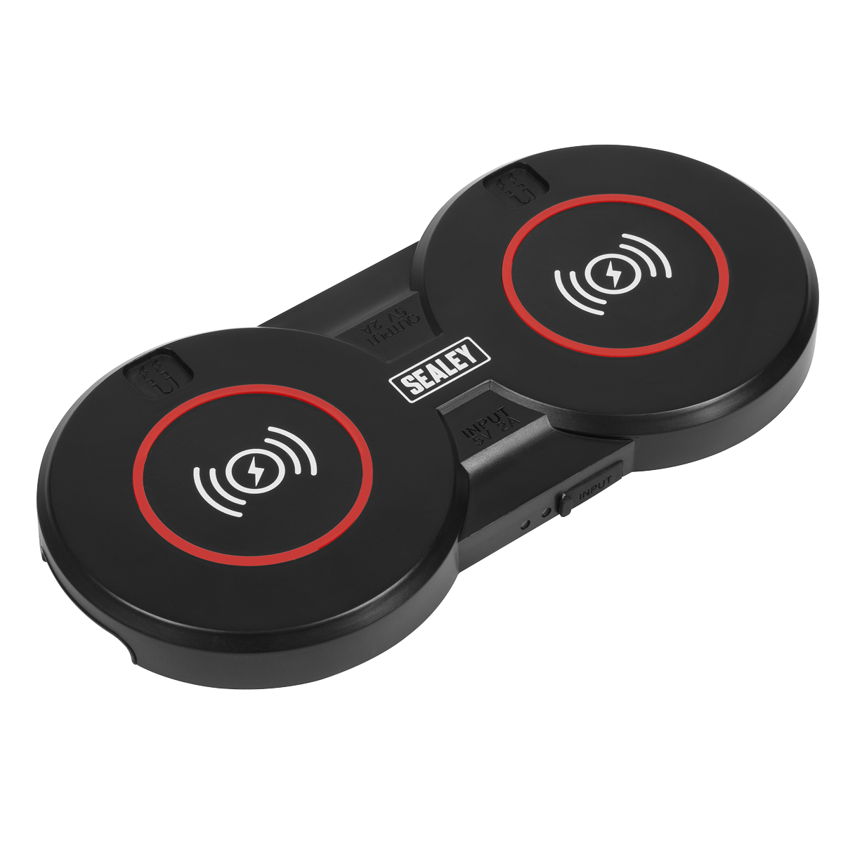 Sealey 5V?2A Double Wireless Charging Base WCB4