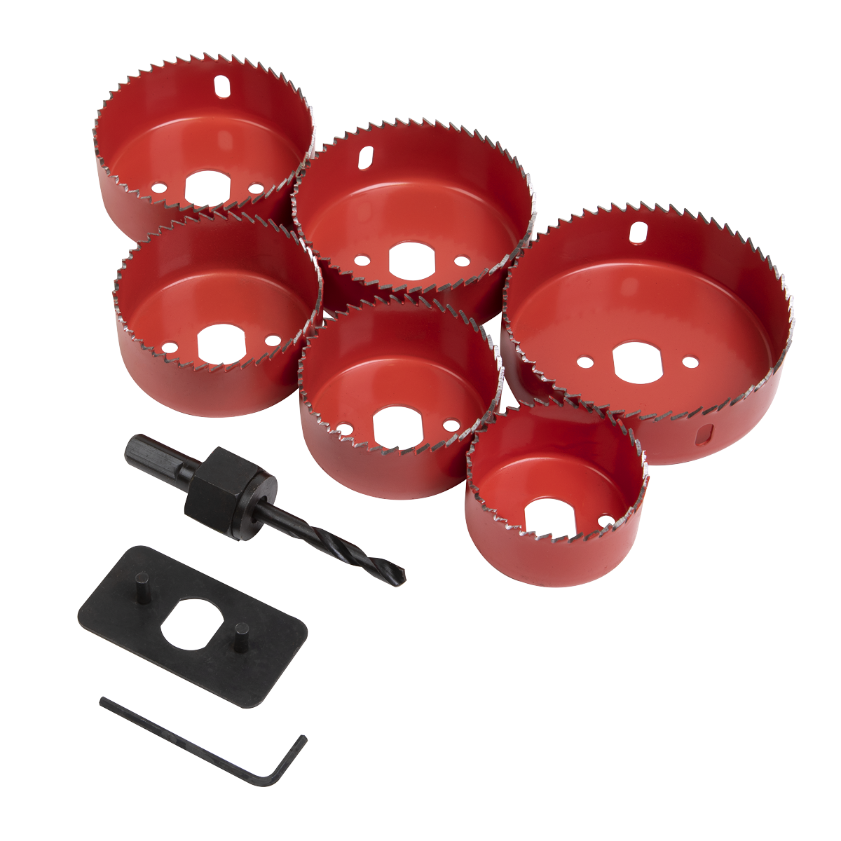 Sealey 9pc Downlight Holesaw Kit WDLK