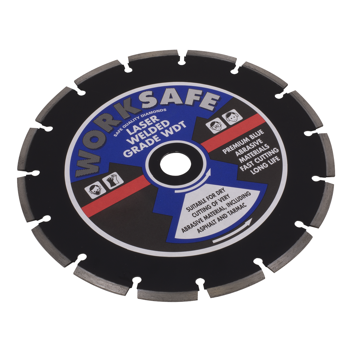 Sealey Ø300 x 20mm Asphalt/Tarmac Diamond Blade WDT300/20