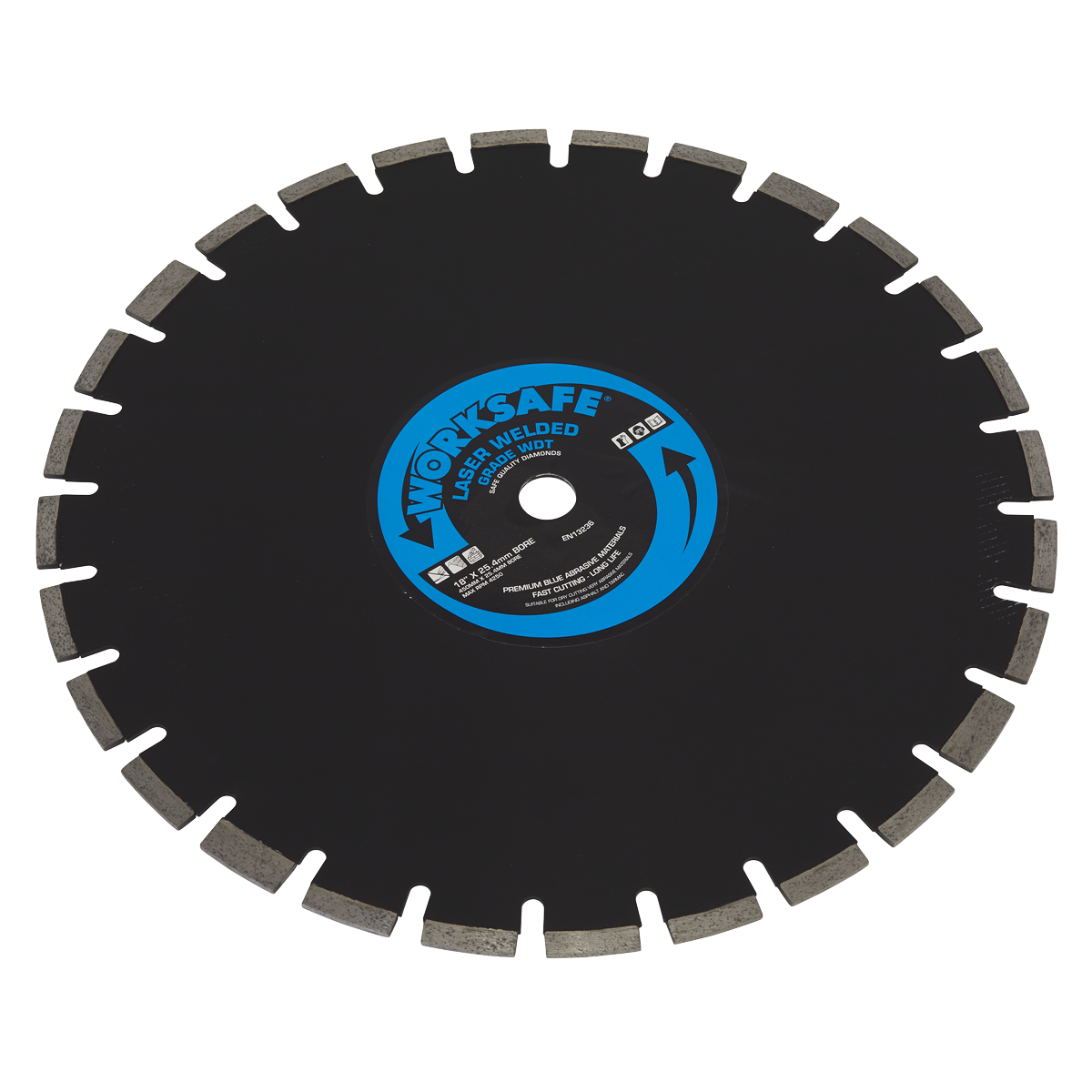 Sealey Ø450 x 25mm Asphalt/Tarmac Diamond Blade WDT450