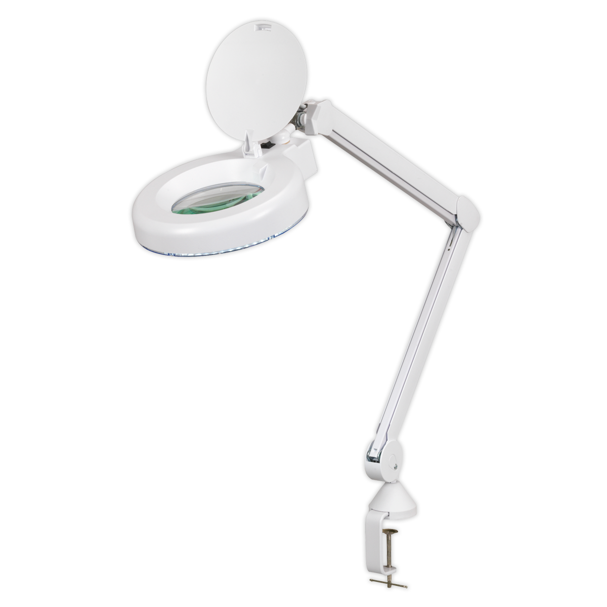 Sealey 48 SMD LED Bench Mounting Magnifying Work Light WL483D