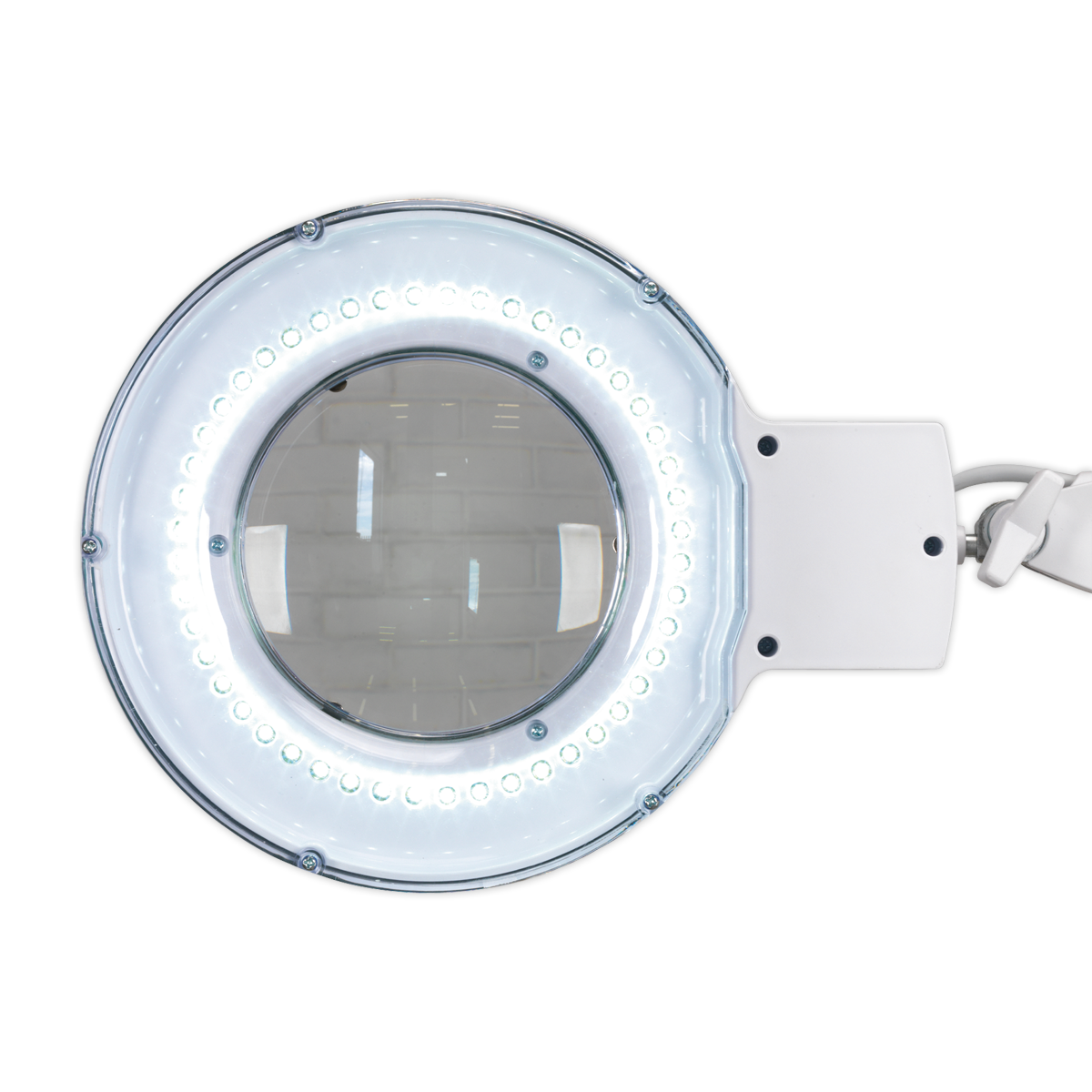 Sealey 48 SMD LED Bench Mounting Magnifying Work Light WL483D