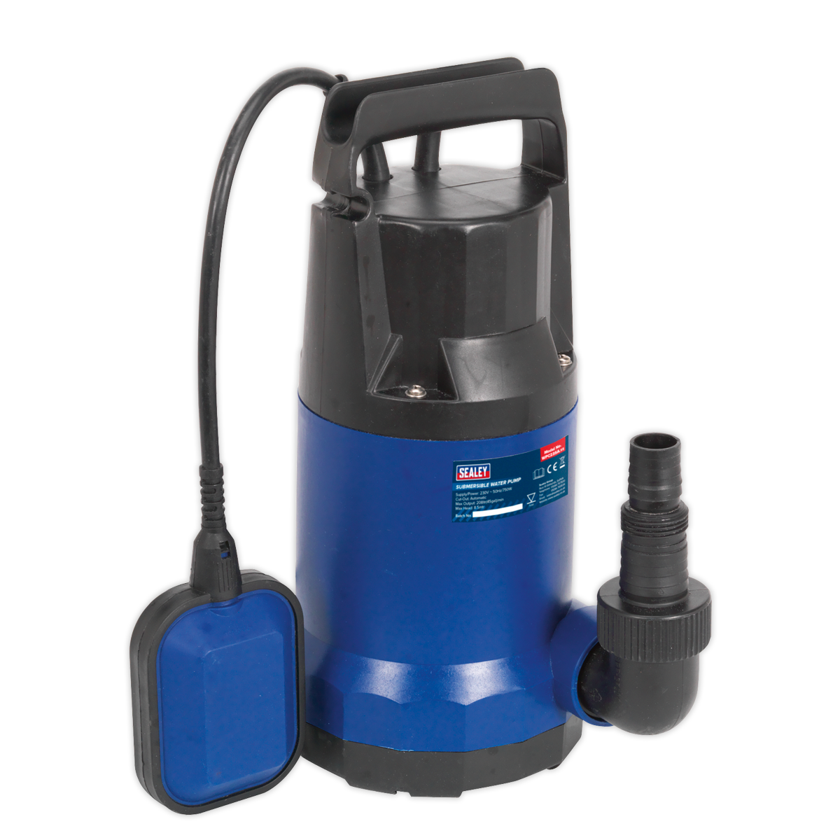 Sealey 208L/min Automatic Submersible Water Pump 230V WPC235A