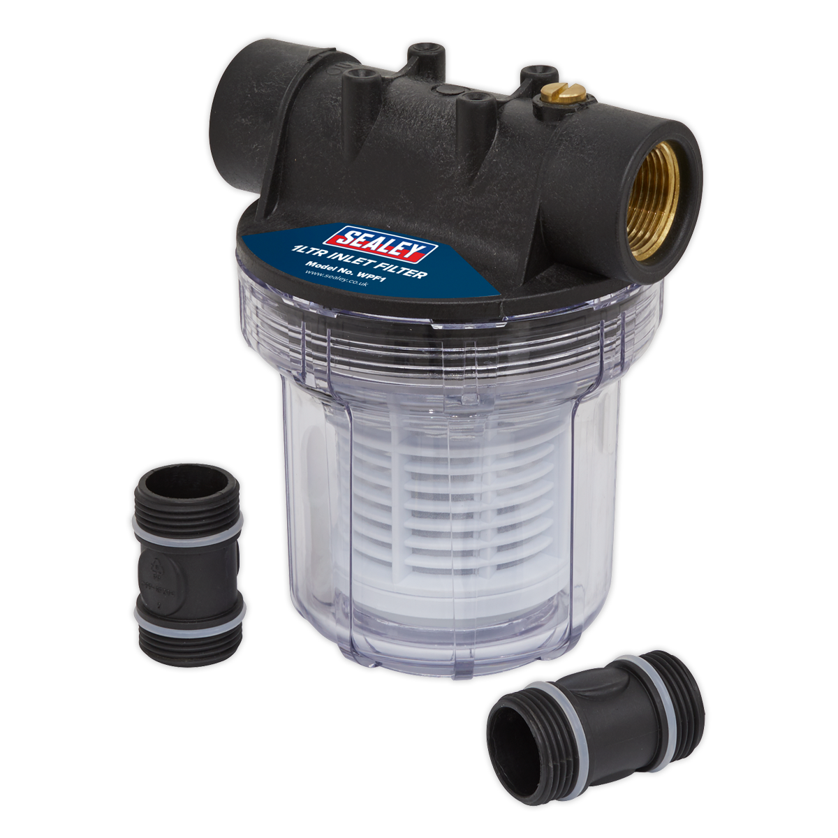 Sealey 1L Inlet Filter for Surface Mounting Pumps WPF1