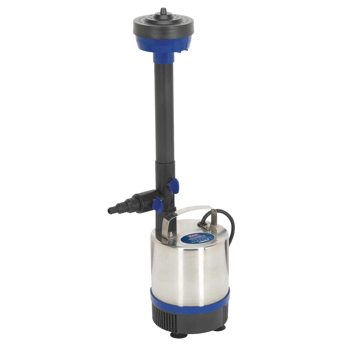 Sealey 3000L/hr Stainless Steel Submersible Pond Pump WPP3000S