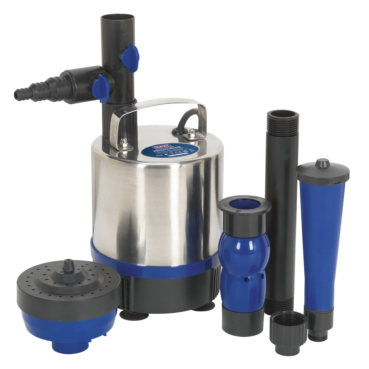 Sealey 3600L/hr Stainless Steel Submersible Pond Pump WPP3600S