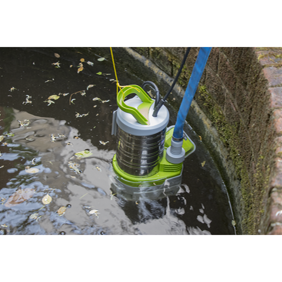 Sealey 225L/min Automatic Stainless Submersible Dirty Water Pump WPS225P