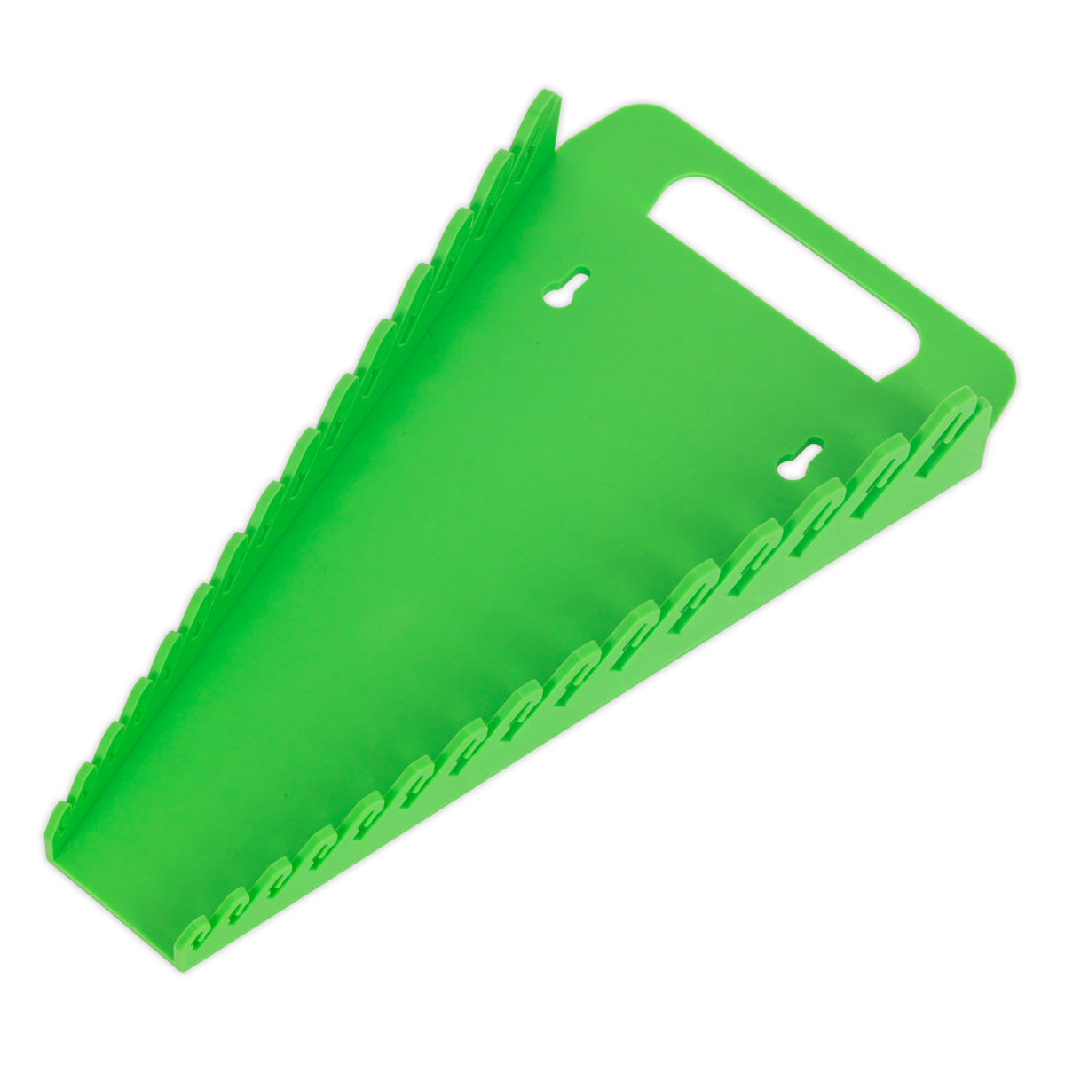 Sealey Spanner Rack Capacity 15 Spanners - Hi-Vis Green WR08HV