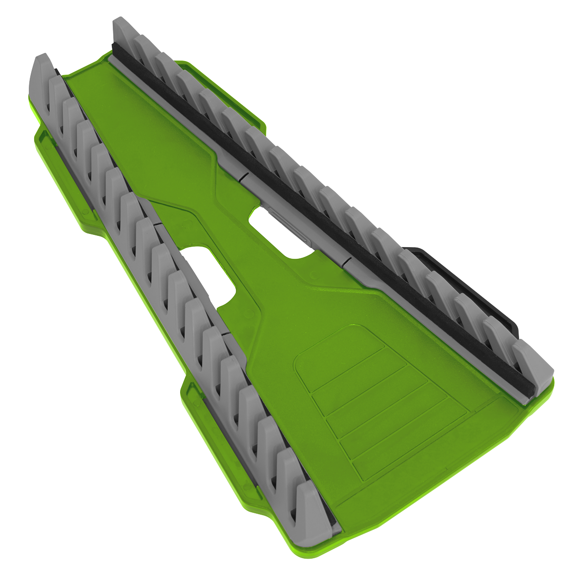 Sealey 16pc Reversible Spanner Rack - Hi-Vis Green WR11HV