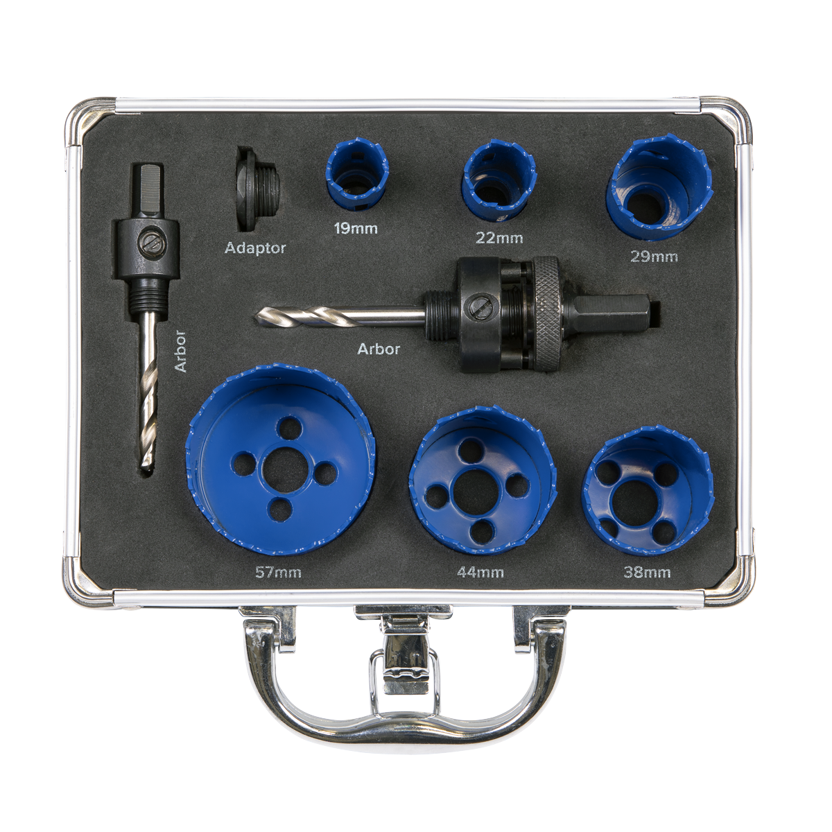 Sealey 9pc Plumber's Hole Saw Kit WSPHSK