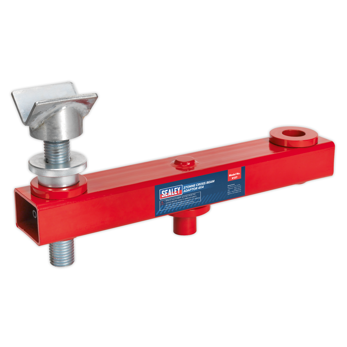 Sealey 3tonne Cross Beam Adaptor 4x4 X137