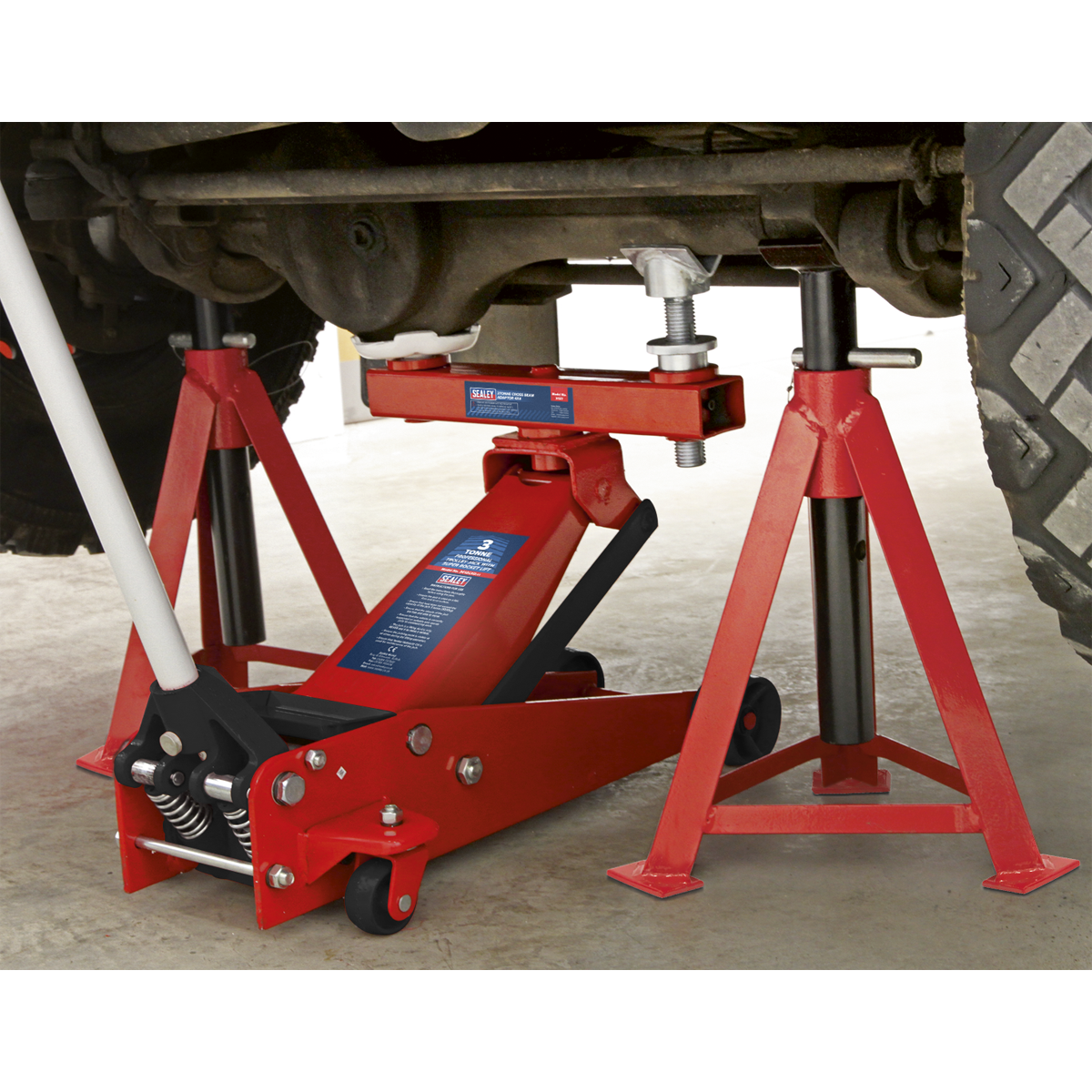 Sealey 3tonne Cross Beam Adaptor 4x4 X137