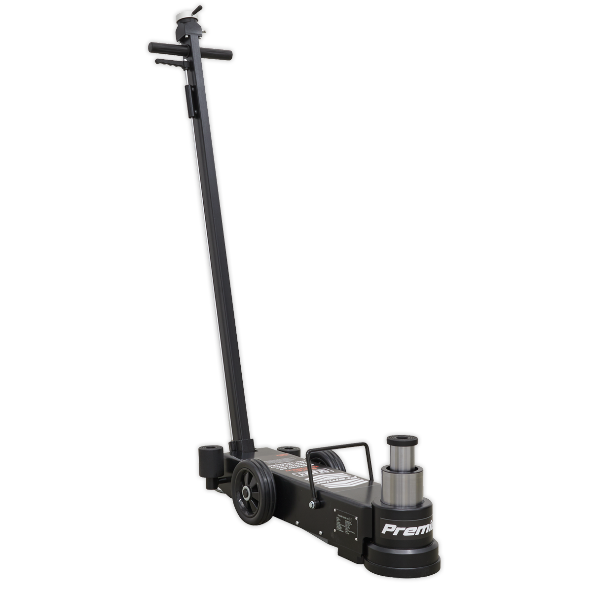 Sealey 15-30tonne Air Operated Long Reach/Low Entry Telescopic Jack YAJ15-30LE