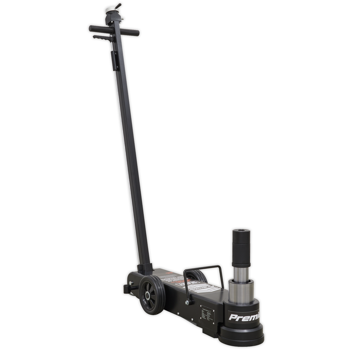 Sealey 15-30tonne Air Operated Long Reach/Low Entry Telescopic Jack YAJ15-30LE