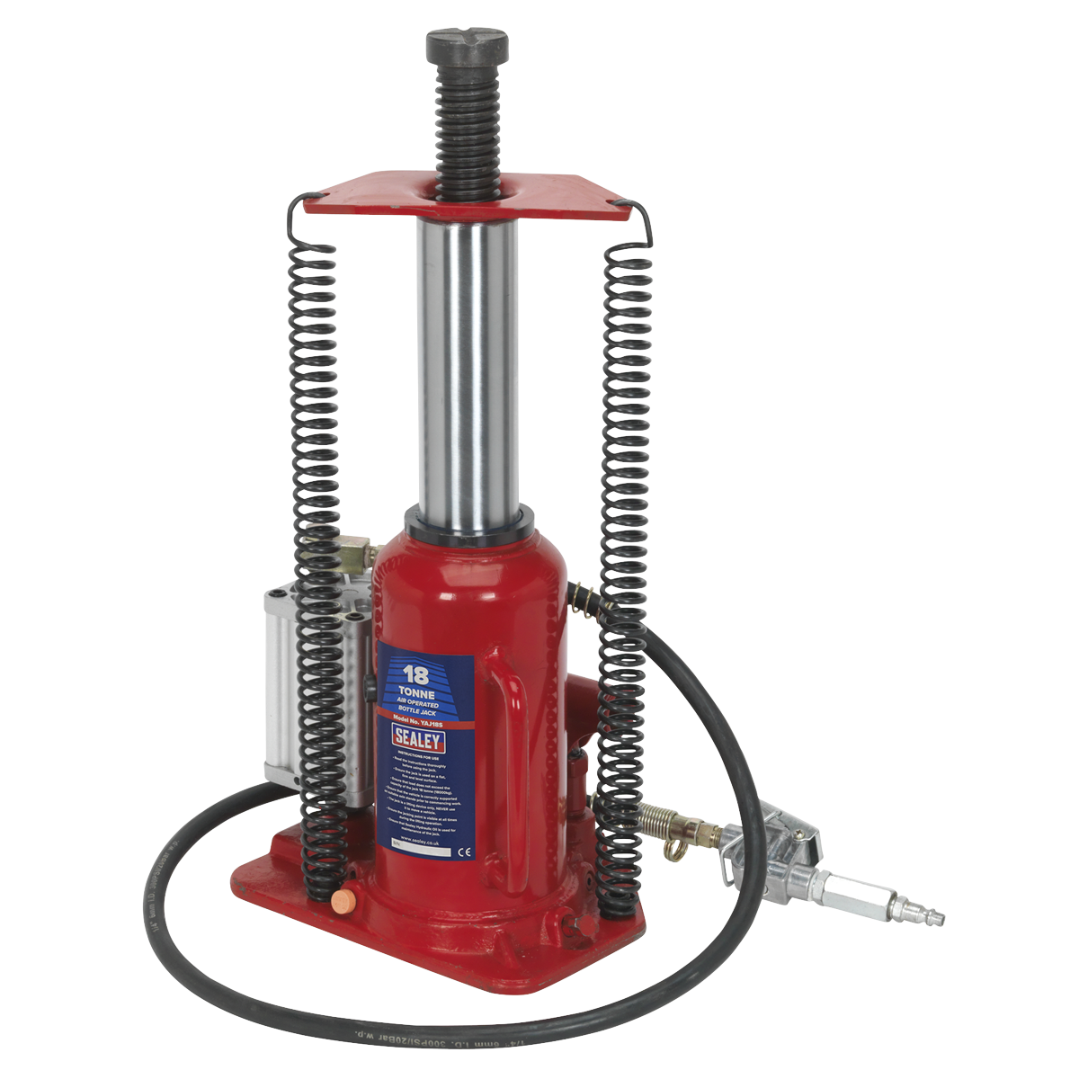 Sealey 18tonne Air Operated Bottle Jack YAJ18S