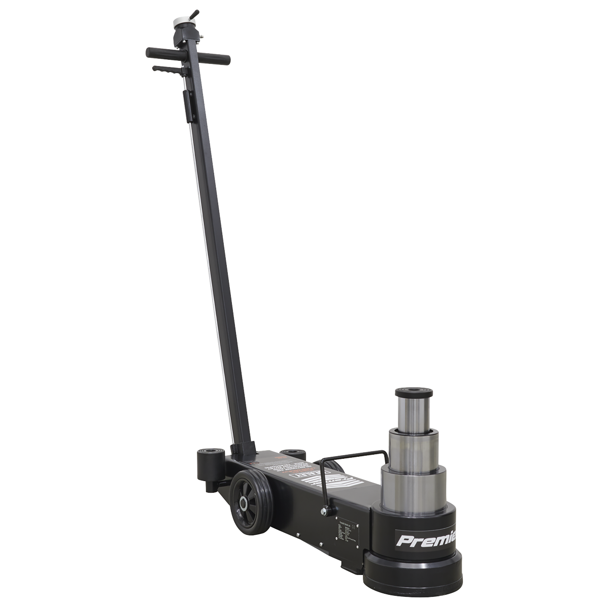 Sealey 20-60tonne Air Operated Long Reach/Low Entry Telescopic Jack YAJ20-60LR