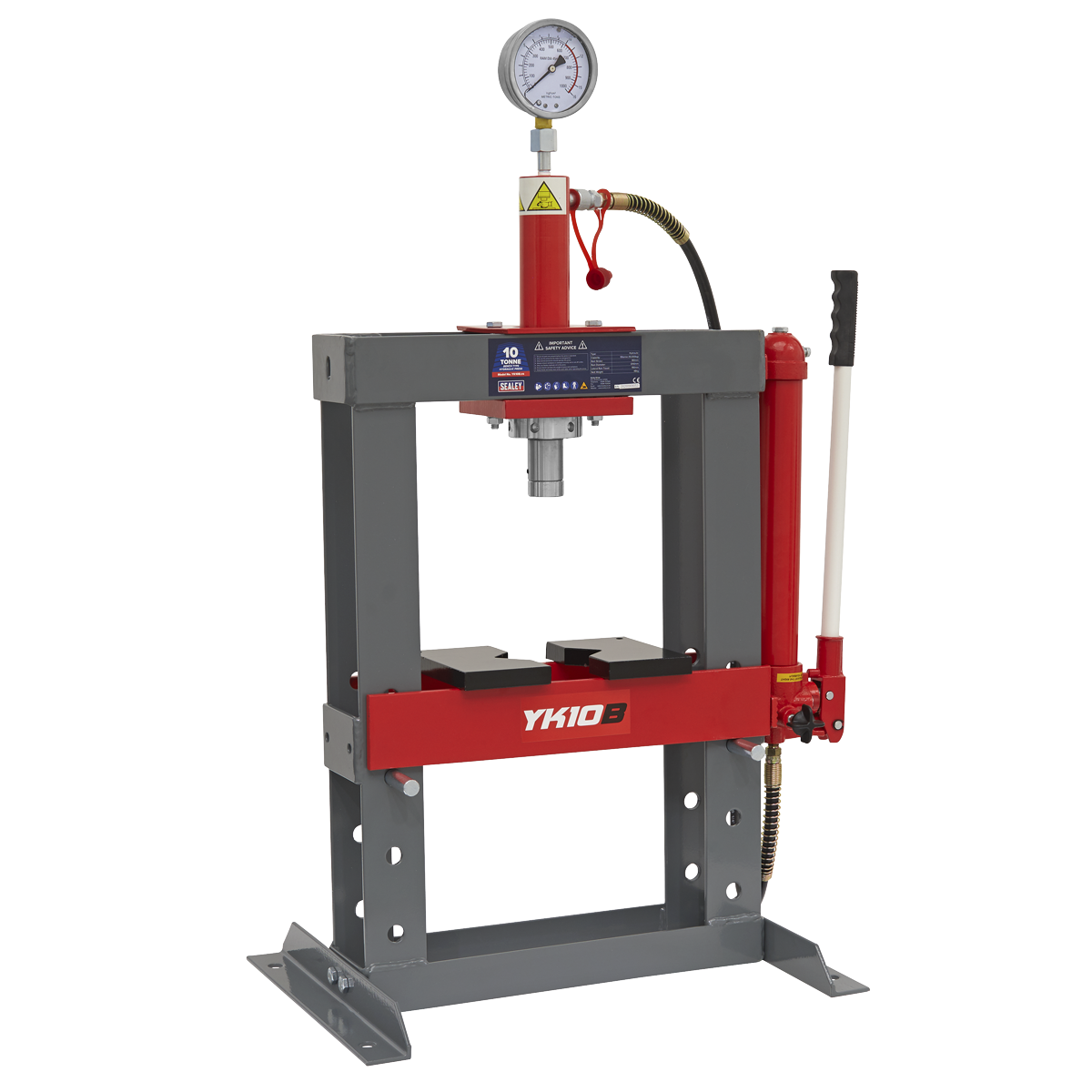 Sealey 10tonne Bench Type Hydraulic Press YK10B
