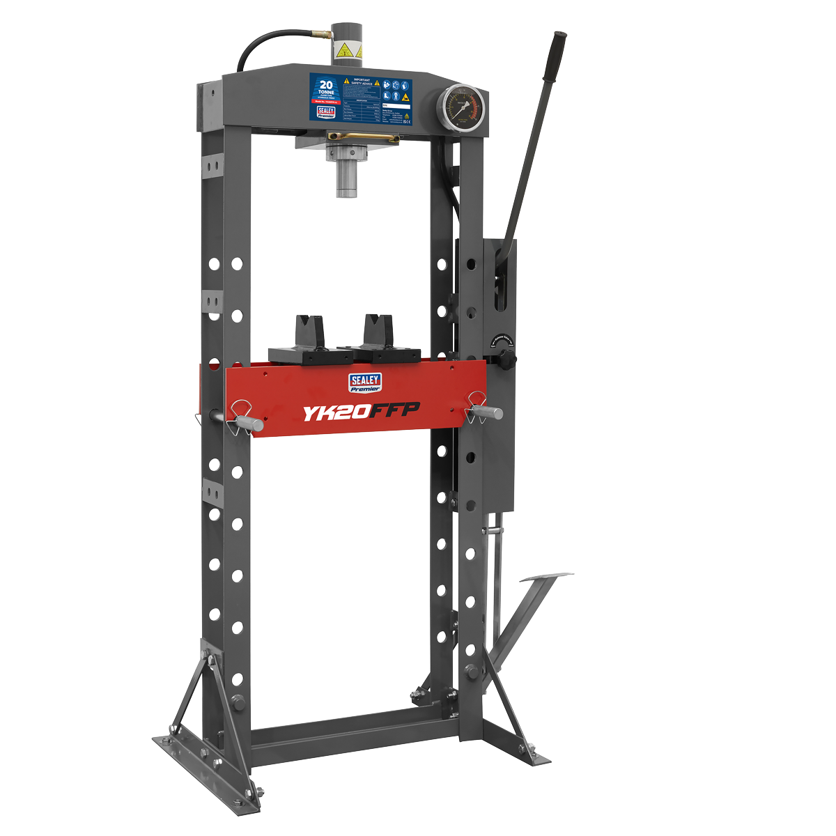 Sealey 20tonne Floor Type Hydraulic Press YK20FFP