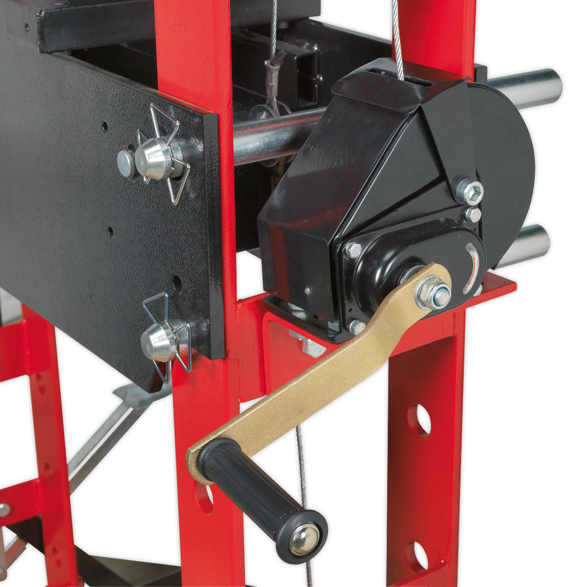 Sealey 50tonne Floor Type Premier Hydraulic Press with Foot Pedal YK50FFP