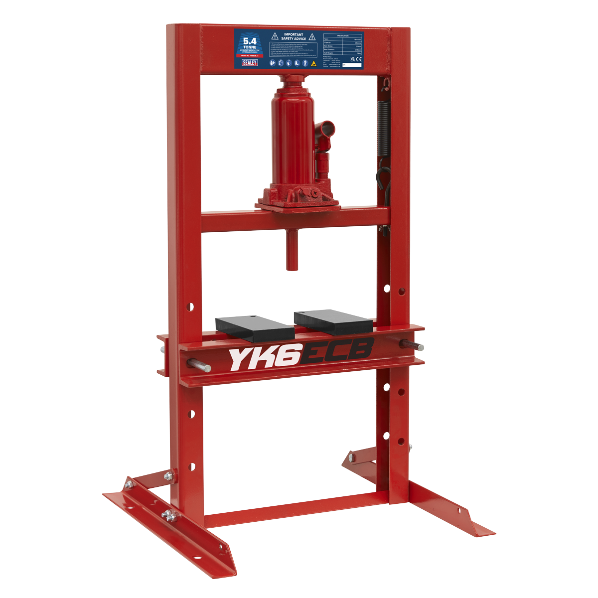 Sealey 5.4tonne Economy Bench Type Hydraulic Press YK6ECB