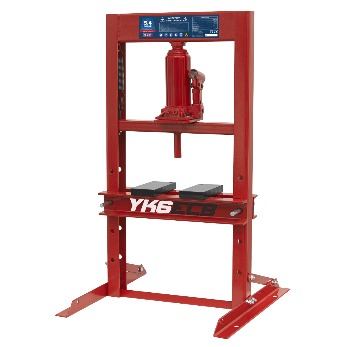 Sealey 5.4tonne Economy Bench Type Hydraulic Press YK6ECB