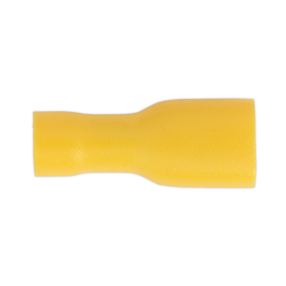 Sealey 6.3mm Yellow Fully Insulated Female Terminal - Pack of 100 YT11