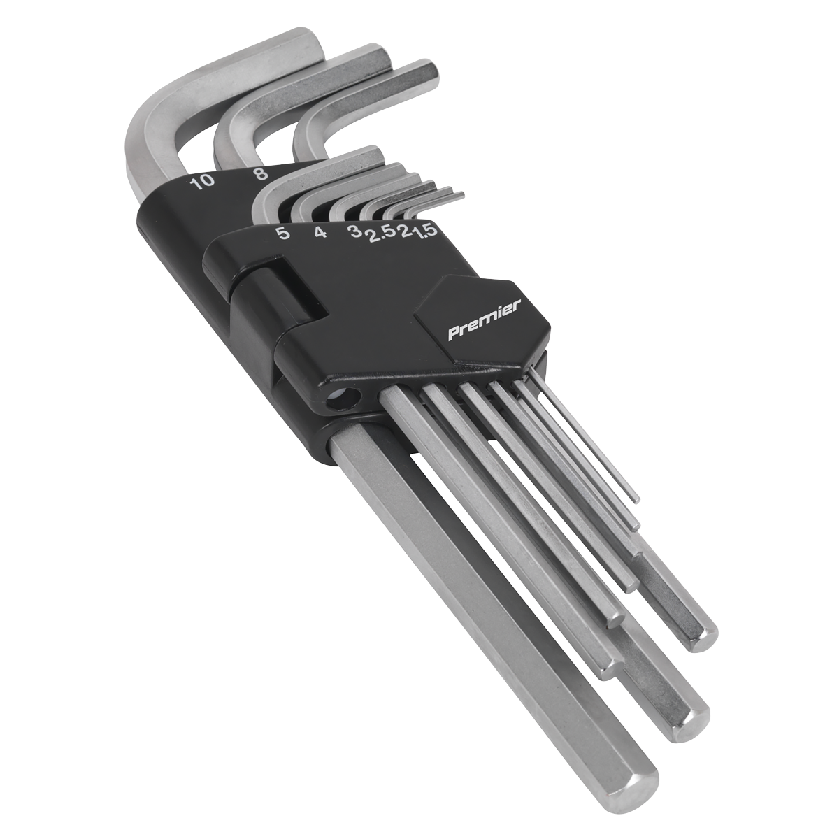Sealey 9pc Long Hex Key Set AK7136