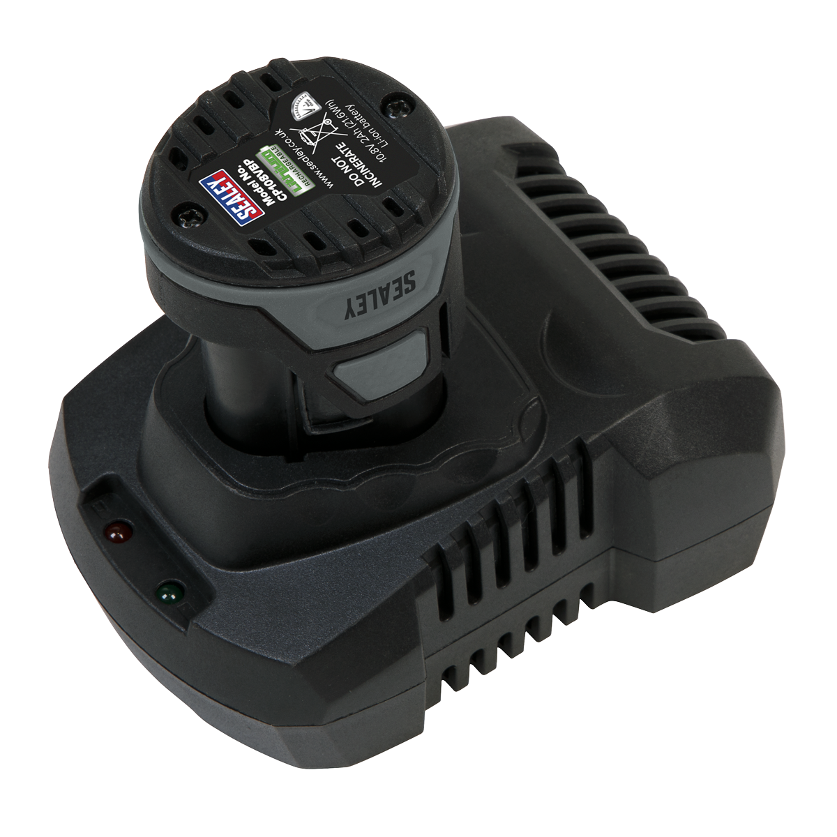 Sealey 10.8V 2Ah SV10.8 Series Ø10mm Cordless Hammer Drill/Driver Kit CP108VDD