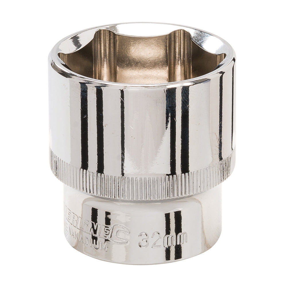 Silverline Socket 1/2" Drive 6pt Metric 32mm