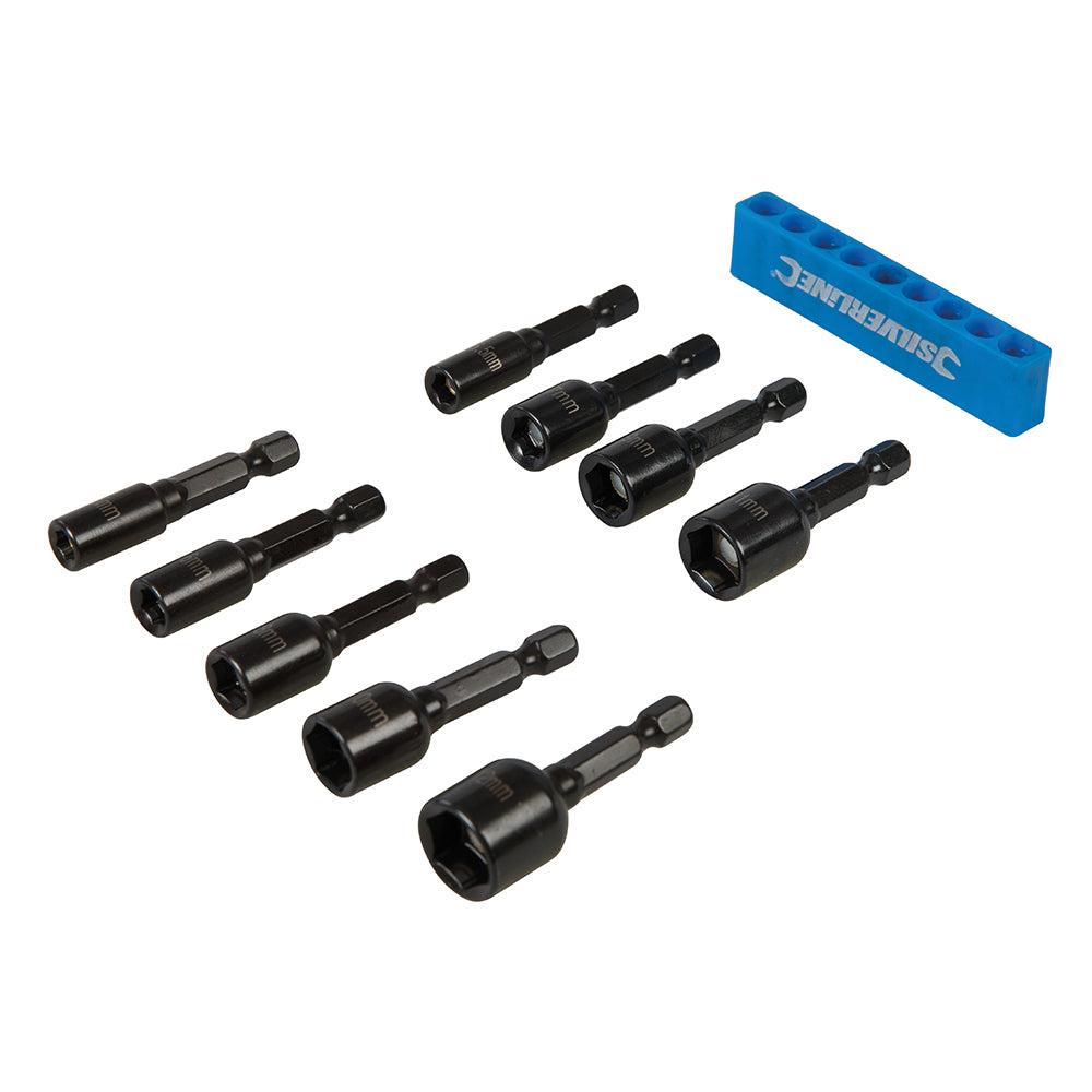 Silverline Magnetic Nut Driver Set 9pce 5 – 12mm